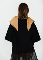 ELIZABETH Leather Triangle Bandana | Shop Tula