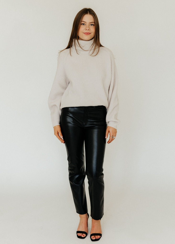 Velvet Judith Sweater in Snow | Tula's Online Boutique