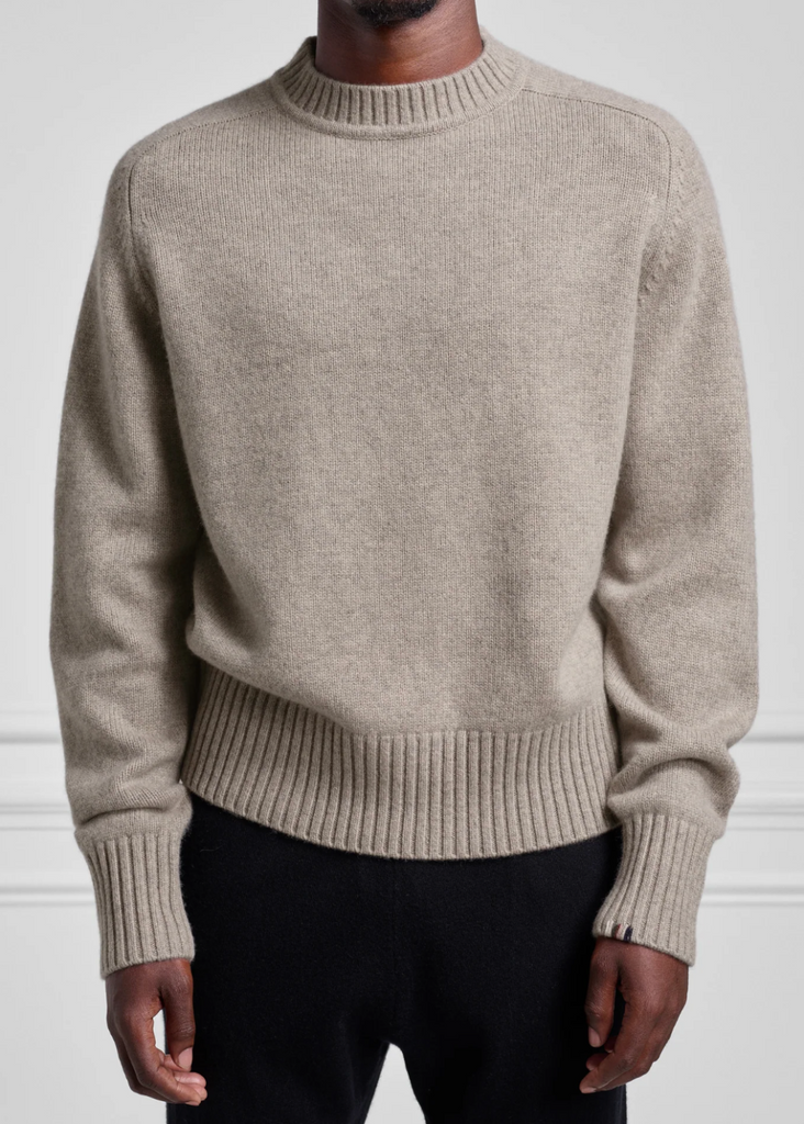 Extreme Cashmere N123 Bourgeois Sweater in Moss | Tula's Online Boutique