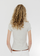 FLORE FLORE Car Baby Tee in Heather Grey | Shop Tula