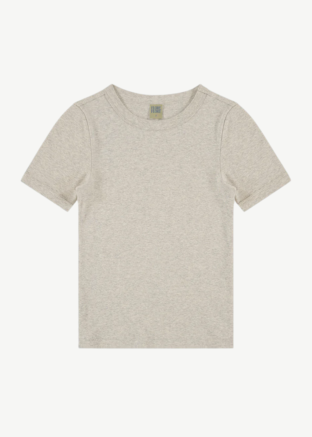 FLORE FLORE Car Baby Tee in Heather Grey | Shop Tula