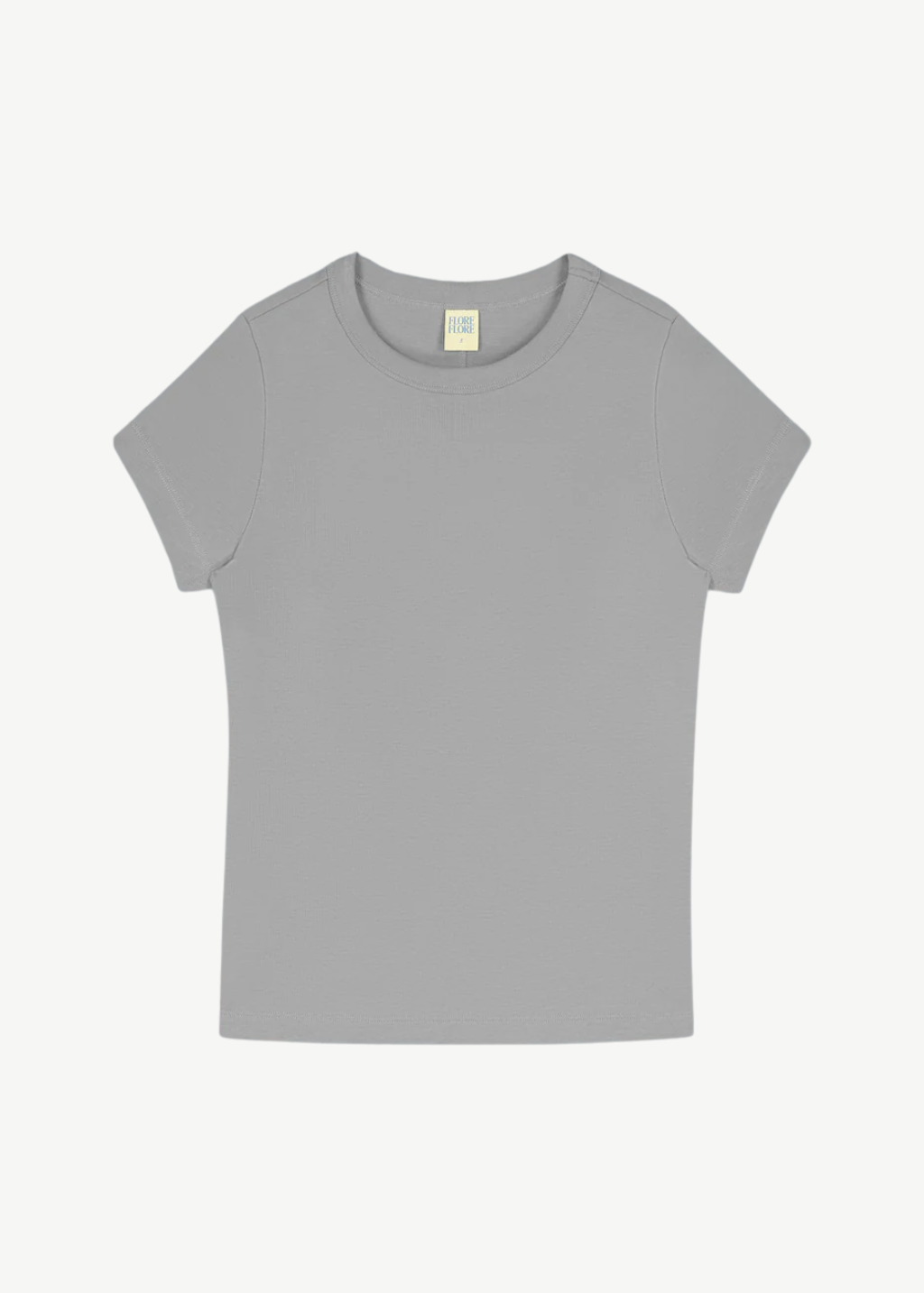 FLORE FLORE Car Baby Tee in Mouse | Shop Tula