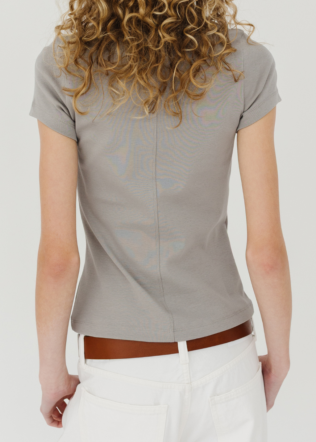 FLORE FLORE Car Baby Tee in Mouse | Shop Tula