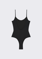 FLORE FLORE Carli Bodysuit in Black | Shop Tula