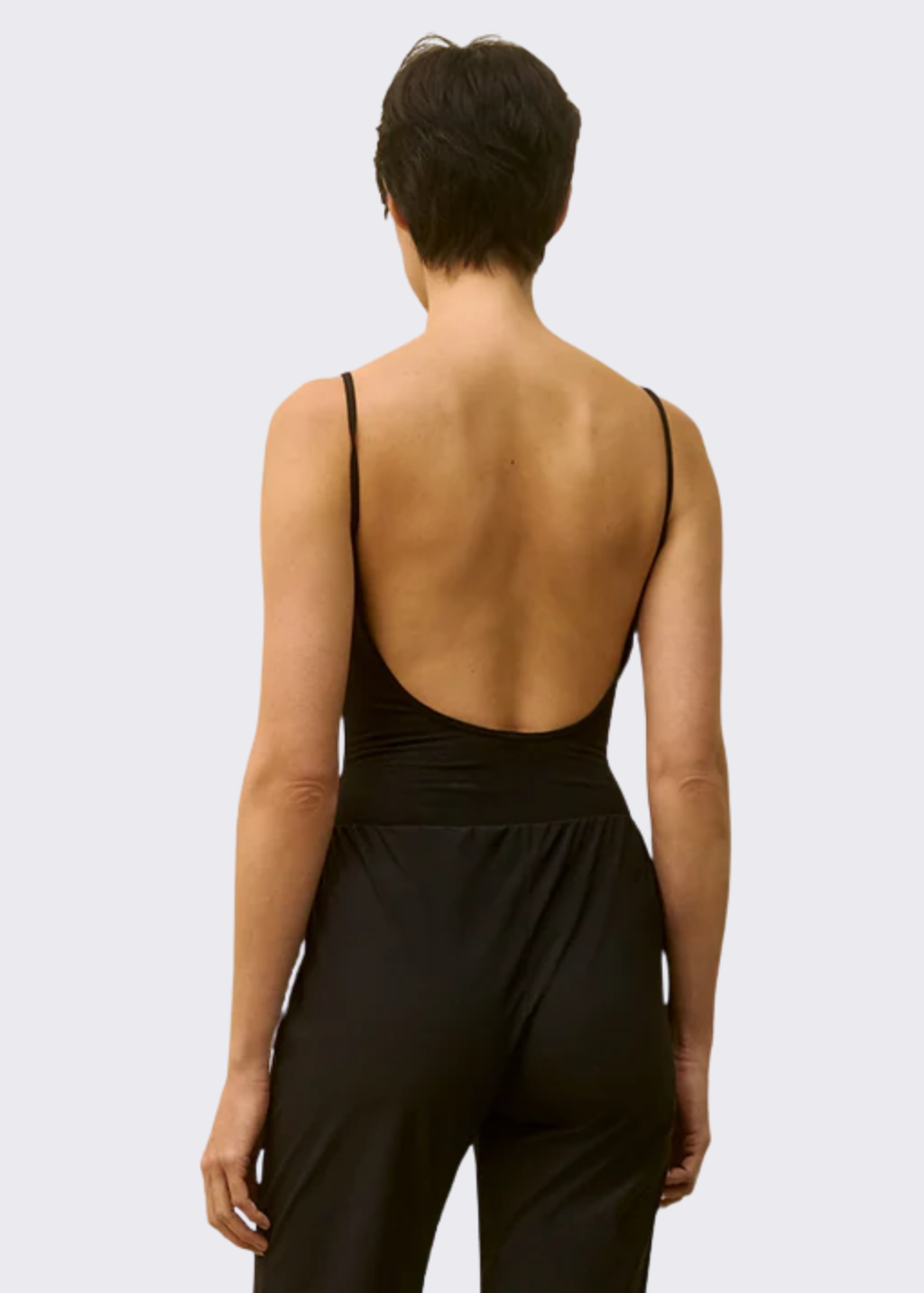 FLORE FLORE Carli Bodysuit in Black | Shop Tula
