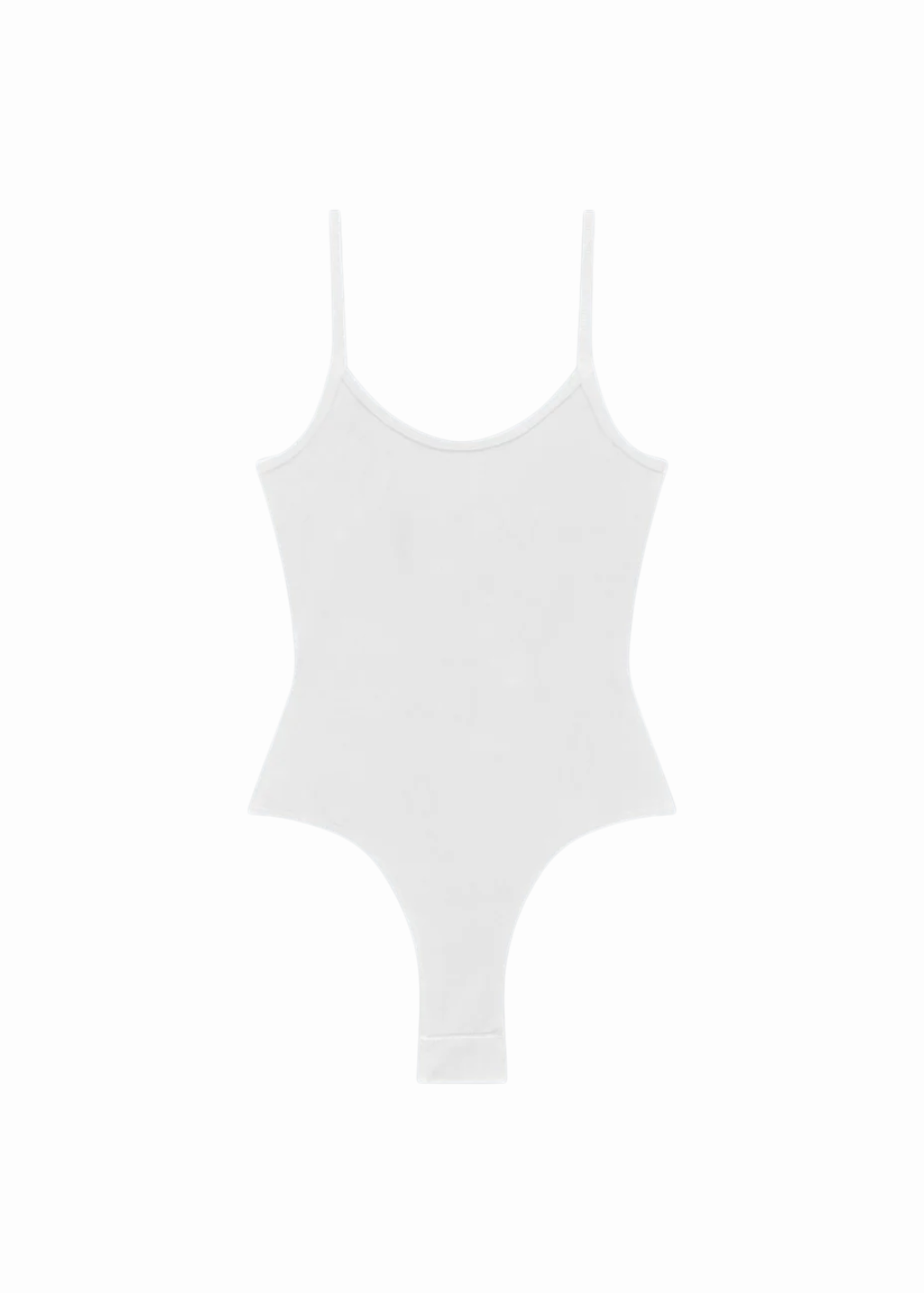 FLORE FLORE Carli Bodysuit in White | Shop Tula
