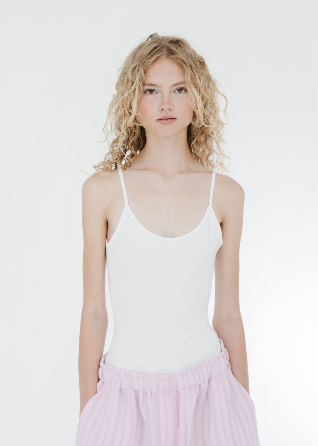 FLORE FLORE Carli Bodysuit in White | Shop Tula