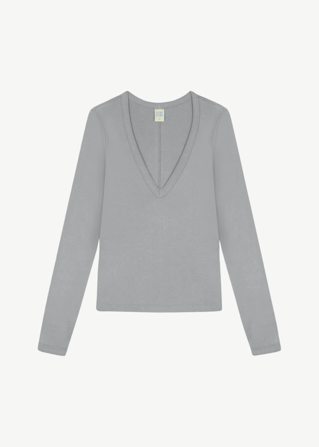 FLORE FLORE Dewi Longsleeve in Mouse | Shop Tula