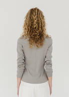FLORE FLORE Dewi Longsleeve in Mouse | Shop Tula