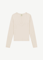FLORE FLORE Dewi Longsleeve in Off-White | Shop Tula