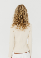 FLORE FLORE Dewi Longsleeve in Off-White | Shop Tula