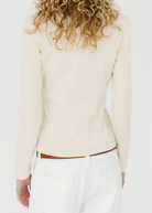 FLORE FLORE Dewi Longsleeve in Off-White | Shop Tula