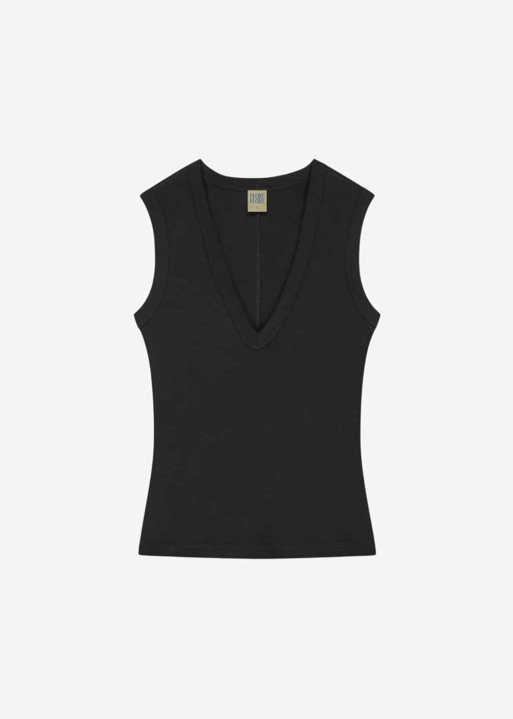 FLORE FLORE Dewi Tank in Black | Shop Tula