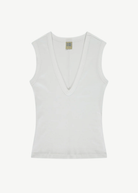 FLORE FLORE Dewi Tank in White | Shop Tula