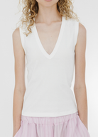 FLORE FLORE Dewi Tank in White | Shop Tula