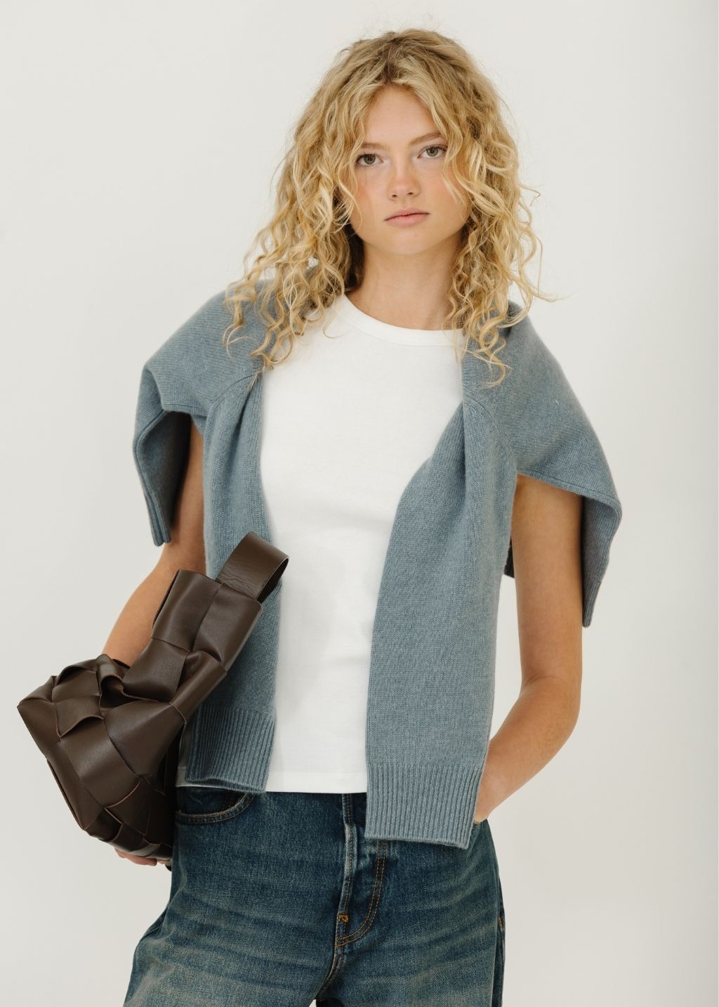 FLORE FLORE Esmé Tank in White | Shop Tula