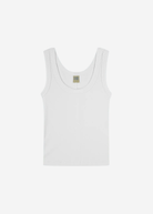 FLORE FLORE Hillie Tank in White | Shop Tula