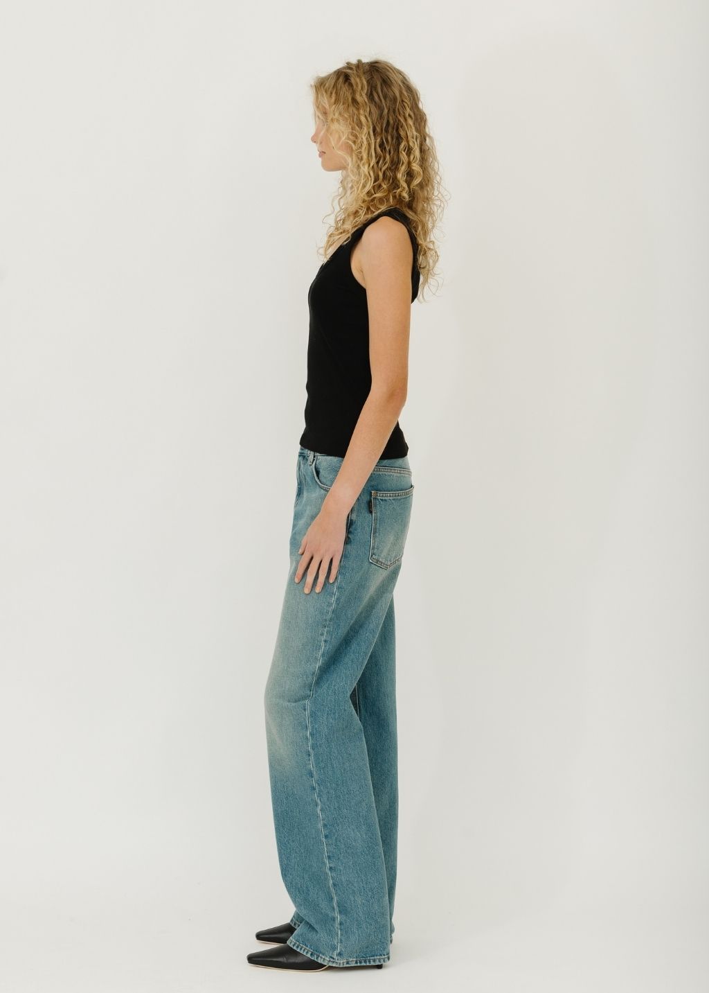 FLORE FLORE Hillie Top in Black | Shop Tula