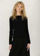 FLORE FLORE Max Tee in Black | Shop Tula