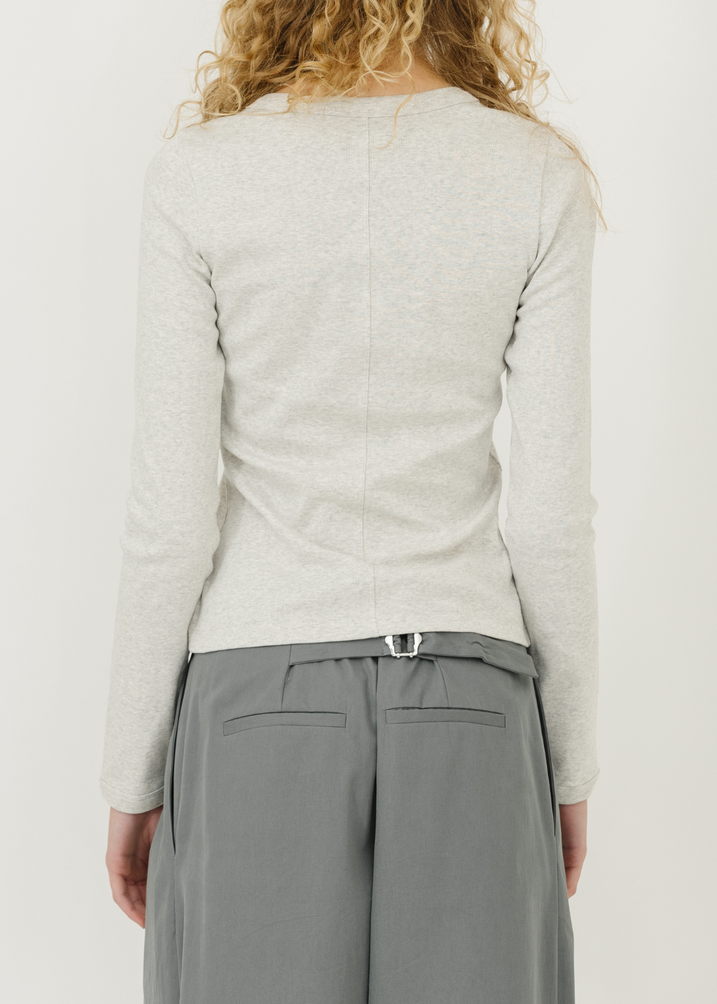 FLORE FLORE Max Tee in Heather Grey | Shop Tula