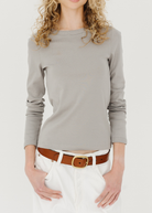 FLORE FLORE Max Tee in Mouse | Shop Tula