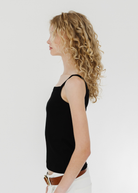FLORE FLORE May Cami in Black | Shop Tula