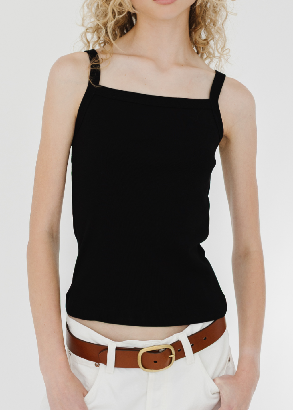 FLORE FLORE May Cami in Black | Shop Tula