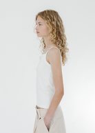 FLORE FLORE May Cami in White | Shop Tula