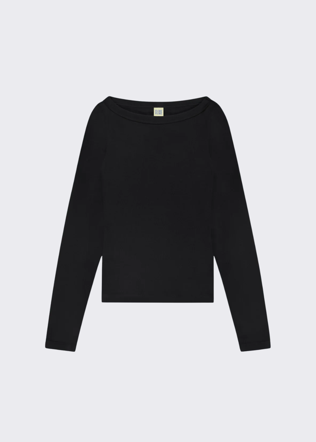 FLORE FLORE Steffi Longsleeve in Black | Shop Tula