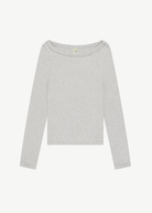 FLORE FLORE Steffi Longsleeve in Heather Grey | Shop Tula