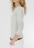 FLORE FLORE Steffi Longsleeve in Heather Grey | Shop Tula