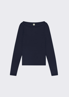 FLORE FLORE Steffi Longsleeve in Navy | Shop Tula