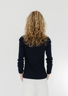 FLORE FLORE Steffi Longsleeve in Navy | Shop Tula