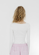 FLORE FLORE Yoli Bodysuit in White | Shop Tula