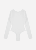 FLORE FLORE Yoli Bodysuit in White | Shop Tula