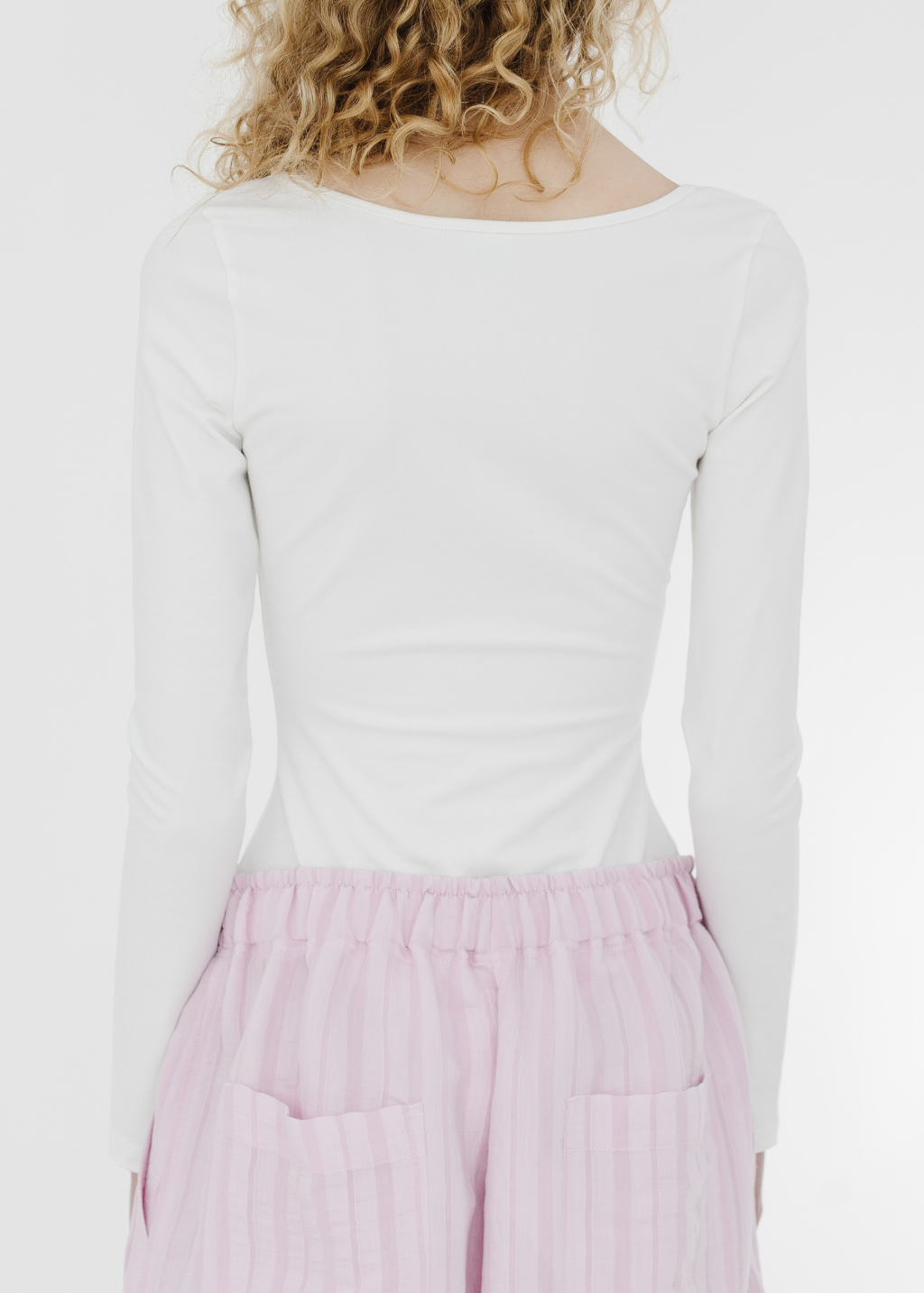 FLORE FLORE Yoli Bodysuit in White | Shop Tula