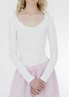 FLORE FLORE Yoli Bodysuit in White | Shop Tula