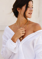 Felicidad Curb Chain Link Diamond Ring | Shop Tula