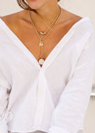 Felicidad Hamsa Diamond Mini Pendant | Shop Tula