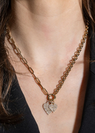 Felicidad Heart Pavé Diamond Pendant | Shop Tula