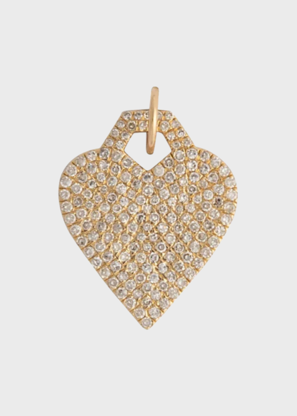 Felicidad Heart Pavé Diamond Pendant | Shop Tula