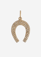 Felicidad Horseshoe Pavé Diamond Pendant | Shop Tula