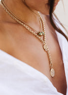 Felicidad Medallion Emerald and Diamond Pendant | Shop Tula