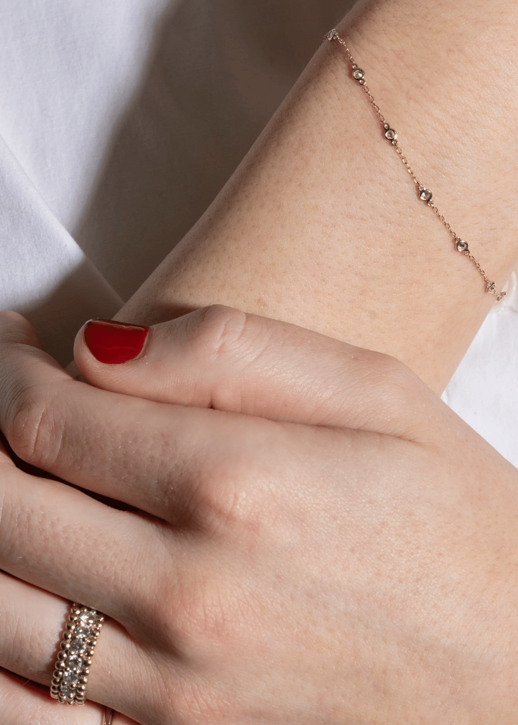 Felicidad Mini Diamond Station Bracelet | Shop Tula