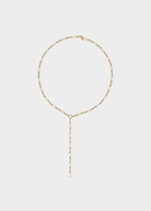 Felicidad Mini Paperclip Chain Lariat | Shop Tula