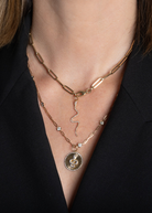 Felicidad Serpent Diamond Pendant with Black Diamond Eyes | Shop Tula