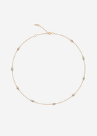 Felicidad Two-Tone Diamond Station Necklace | Shop Tula