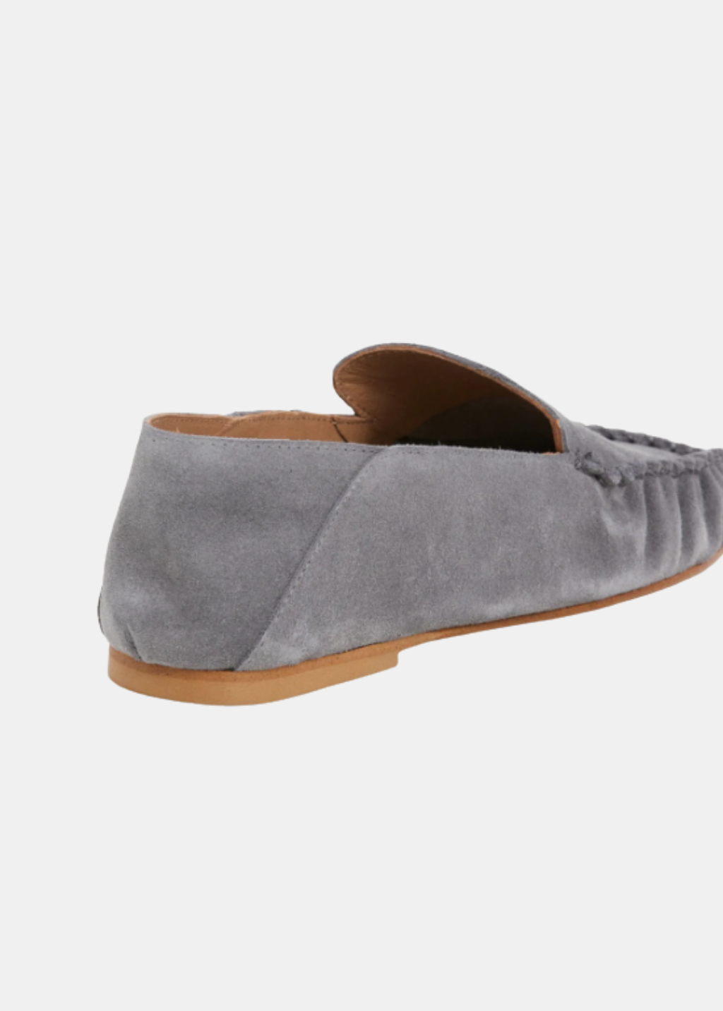 Flattered Bon Bon Suede in Stone/Pearl Grey | Shop Tula