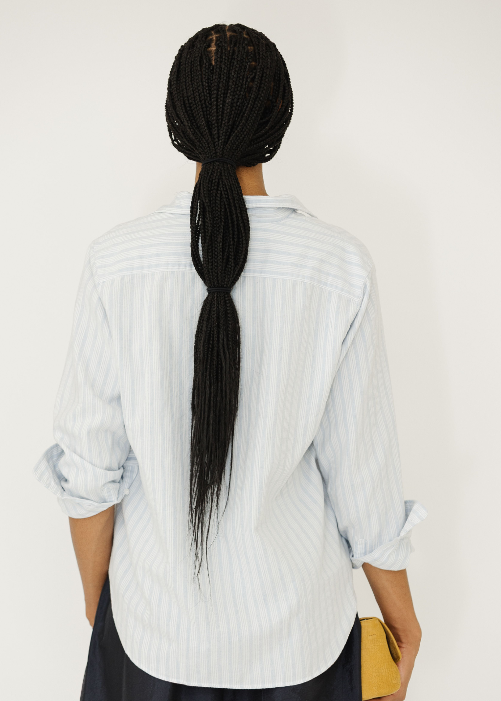 Frank & Eileen 'Eileen' Button-Up in Blue Stripe | Shop Tula