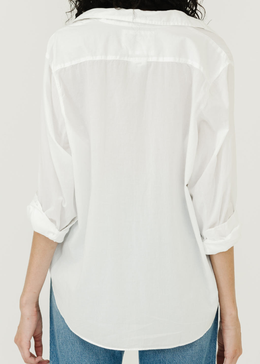 Frank & Eileen 'Eileen' Button-Up in Featherweight White | Shop Tula